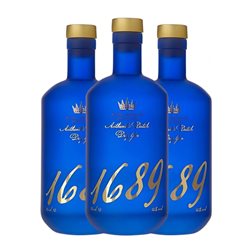 Ginebra Gin 1689. Authentic Dutch 70 cl (Caja de 3 unidades)