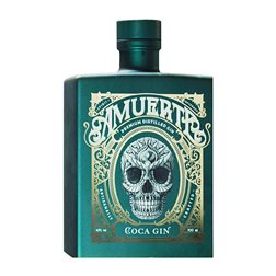 Ginebra Gin Amuerte Green — Edición Verde 70 cl Coca Leaf — Hoja de Coca