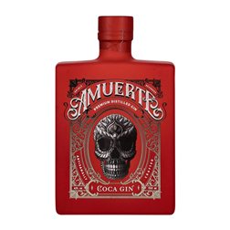 Ginebra Gin Amuerte Red — Edición Roja 70 cl Coca Leaf — Hoja de Coca
