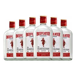 Ginebra Gin Beefeater Petaca 20 cl (Caja de 6 unidades)