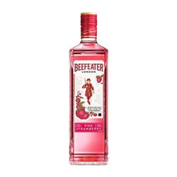 Ginebra Gin Beefeater Pink — Rosado 1 L Strawberry — Fresa