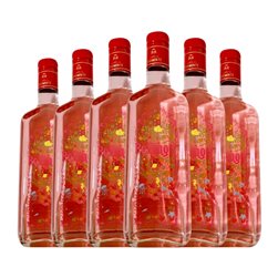 Ginebra Gin Belmonte Rolling's 70 cl Strawberry — Fresa (Caja de 6 unidades)
