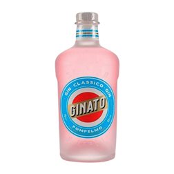 Ginebra Gin Ginato 70 cl Pompelmo — Pomelo, Pink Grapefruit — Pomelo Rosa