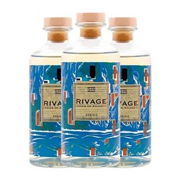 Ginebra Gin Godet Rivage Botella Medium 50 cl (Caja de 3 unidades)
