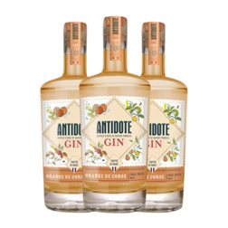 Ginebra Gin Grands Chais Antidote de Corse 70 cl Orange — Naranja (Caja de 3 unidades)