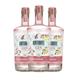 Ginebra Gin Grands Chais Antidote Rosé — Rosado 70 cl (Caja de 3 unidades)