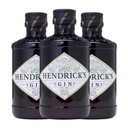 Ginebra Gin Hendrick's Botellín 20 cl (Caja de 3 unidades)