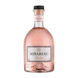 Ginebra Gin Le Mirabeau Trocken — Seco Rosé — Rosado Botellín 20 cl