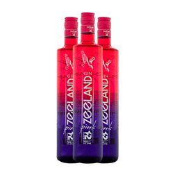 Ginebra Gin Rajoma Zeeland Pink — Rosado 70 cl (Caja de 3 unidades)