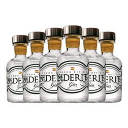 Ginebra Gin Siderit Clásico Botellín Miniatura 5 cl (Caja de 6 unidades)