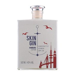 Ginebra Gin Skin Hamburg Edición Limitada Botella Medium 50 cl
