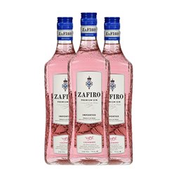 Ginebra Gin Williams & Humbert Zafiro 70 cl Strawberry — Fresa (Caja de 3 unidades)