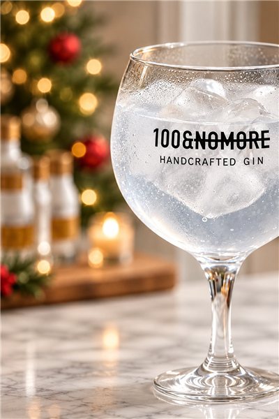 Ginebra Premium Artesanal Edición Limitada Navidad 100&NoMore-detalle