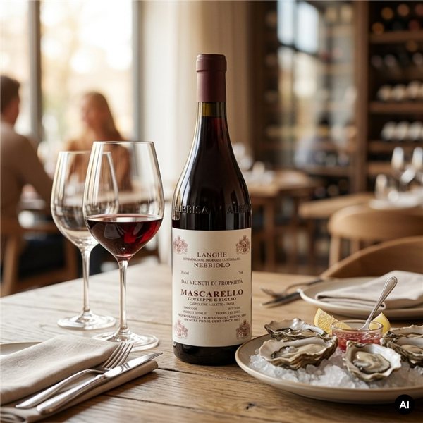 Giuseppe Mascarello Langhe Nebbiolo 2021-detalle