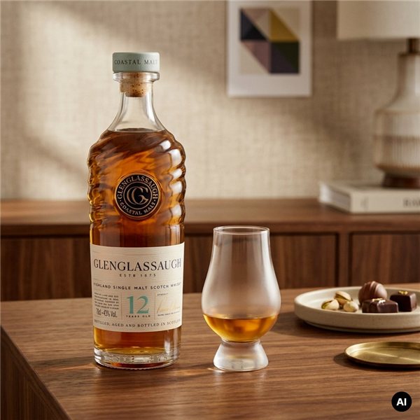 Glenglassaugh 12 Years-lateral