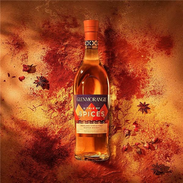 Glenmorangie A Tale of Spices Estuchado-detalle