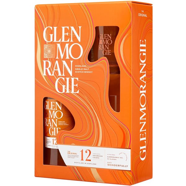 Glenmorangie The Original Estuche + 2 Vasos-trasera