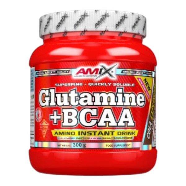 Glutamine + Bcaa 300 Gr-trasera