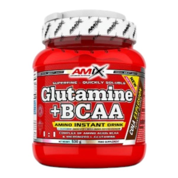 Glutamine + Bcaa 530 Gr-lateral