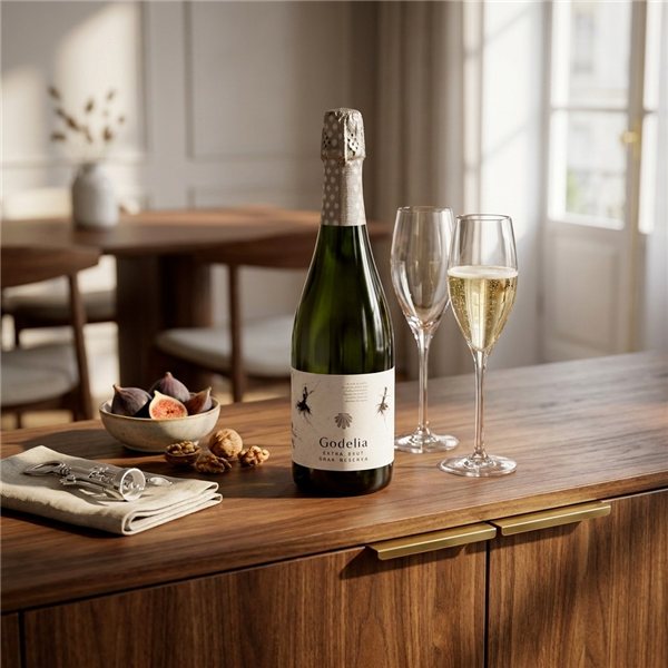 Godelia Espumoso Extra Brut Gran Reserva 2023-detalle