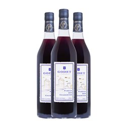 Godet Frères Pineau des Charentes 70 cl Vino Dulce (Caja de 3 unidades)