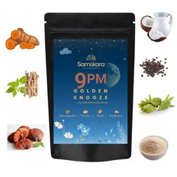 Golden Snooze 9 P.M — Mezcla Nocturna Leche Dorada BIO - 160g