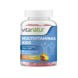 Gominolas KIDS Multivitaminas 60 Gummies Vitanatur