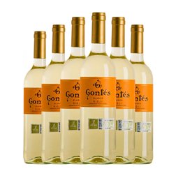 González Teso Gontes Seco Rioja Sobre Lías 75 cl Vegano Vino Blanco (Caja de 6 unidades)