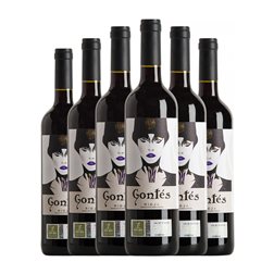 González Teso Gontes Tempranillo Seco Rioja Joven 75 cl Vegano Vino Tinto (Caja de 6 unidades)