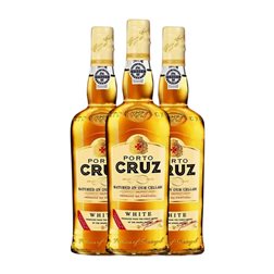 Gran Cruz Porto White — Blanco 1 L Vino Generoso Fortificado (Caja de 3 unidades)
