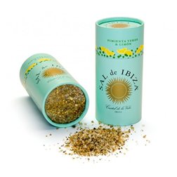 Granito Sal de Ibiza con pimienta verde y limón