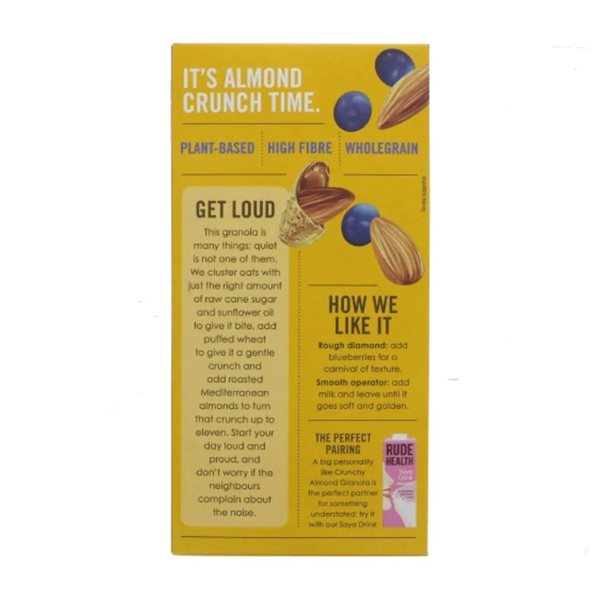 Granola Alta en Fibra de Almendras Crujientes Rude Health 400g-detalle