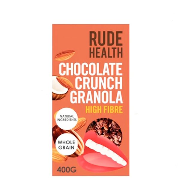Granola with Chocolate Crunchy Rude Health 400g