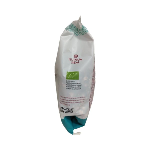 Granola quinoa con cacao y coco bio 275g Quinua Real-trasera