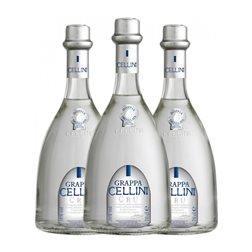 Grappa Cellini Cru 70 cl (Caja de 3 unidades)