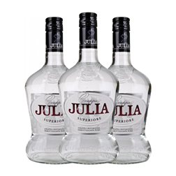 Grappa Julia Superiore — Superior 70 cl (Caja de 3 unidades)