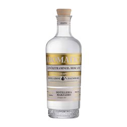 Grappa Marzadro Aromatica Gewürztraminer Moscato Trocken — Seco 70 cl