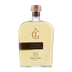 Grappa Marzadro Giare Gewürztraminer Botella Especial 2 L