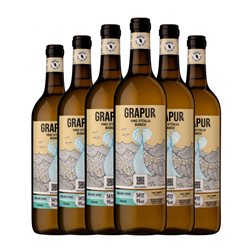 Grapur Italia Bio — Biológico 75 cl Vino Blanco (Caja de 6 unidades)