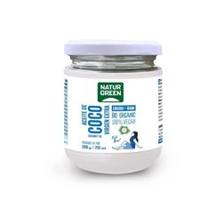 Grasa de coco Bio 215ml-200g Naturgreen