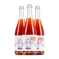 Gratias Comboi Bobal Manchuela Rosé — Rosado 75 cl Espumoso Rosado (Caja de 3 unidades)