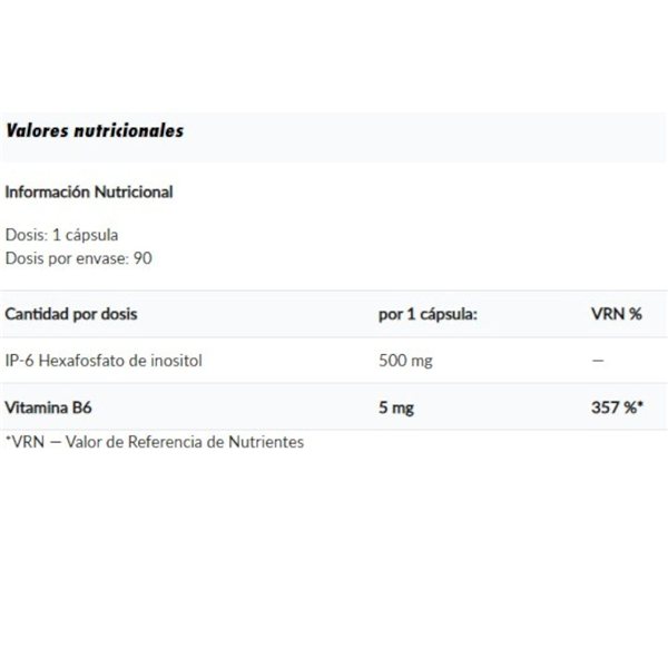 Greenday Provegan Inositol IP-6 & B6 90 Caps-detalle