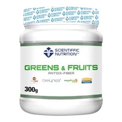 Greens & Fruits Oxxynea® - Oatwell® - Megaflora9® - Digezyme® 300 Gr
