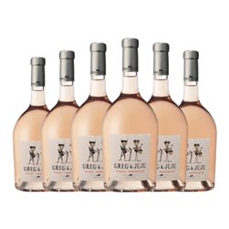 Greg & Juju 75 cl Vino Rosado (Caja de 6 unidades)