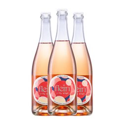 Gross Flein Fizz Prickelnder Traubensaft Rosé — Rosado 75 cl Sin Alcohol Espumoso Rosado (Caja de 3 unidades)