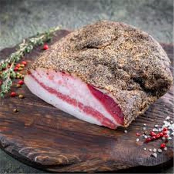 Italian Amatriciano Guanciale 150gr-detalle