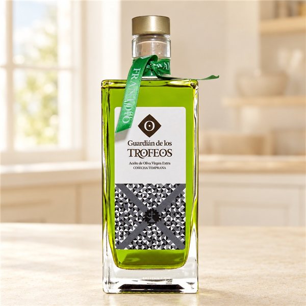 Guardián de los Trofeos Cosecha Temprana Frantoio Estuche 500 ml-lateral