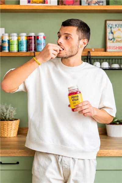 Creatin-Gummies Creavitalis®, Spirulina und die Vitamine D3 und K2-detalle