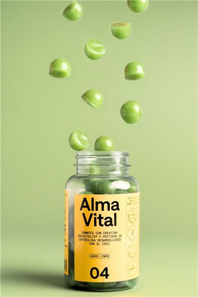 Gummies de Créatine, Spiruline et Vitamine D3-detalle