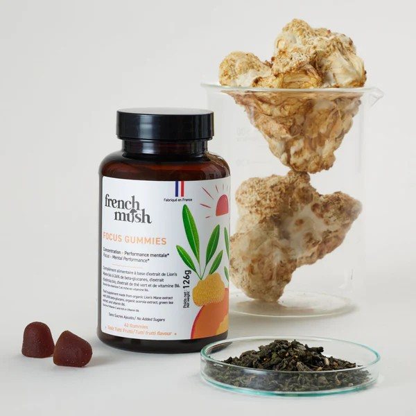 Gummies melena de león French Mush-detalle